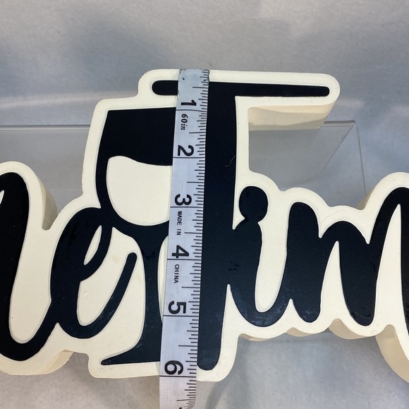 WINETIME Sign Bar Paraphernalia Metal Wording 16” - Picture 9 of 10